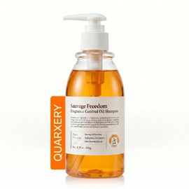 QUARXERY Champú Control de Aceite y Anticaspa Sauvage Freedom  Shampoo para Cabello Graso con Ácido Salicílico, Árbol de Té y Aminoácidos, Limpieza...