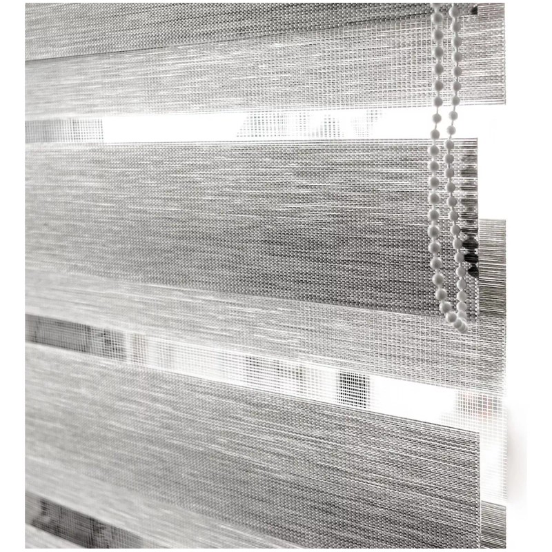 Vianney Cortinas Duo Gris Persiana 1.60 X 1.50 Vianney