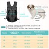 Perro Mochila Mochilas Porta Perros Delanteras Ajustables, Mochilas delanteras para
