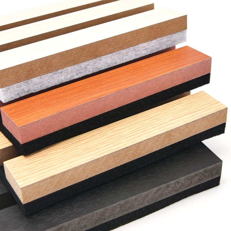 Art3d Wood Slat Acoustic Panels for Stylish Decor and Noise