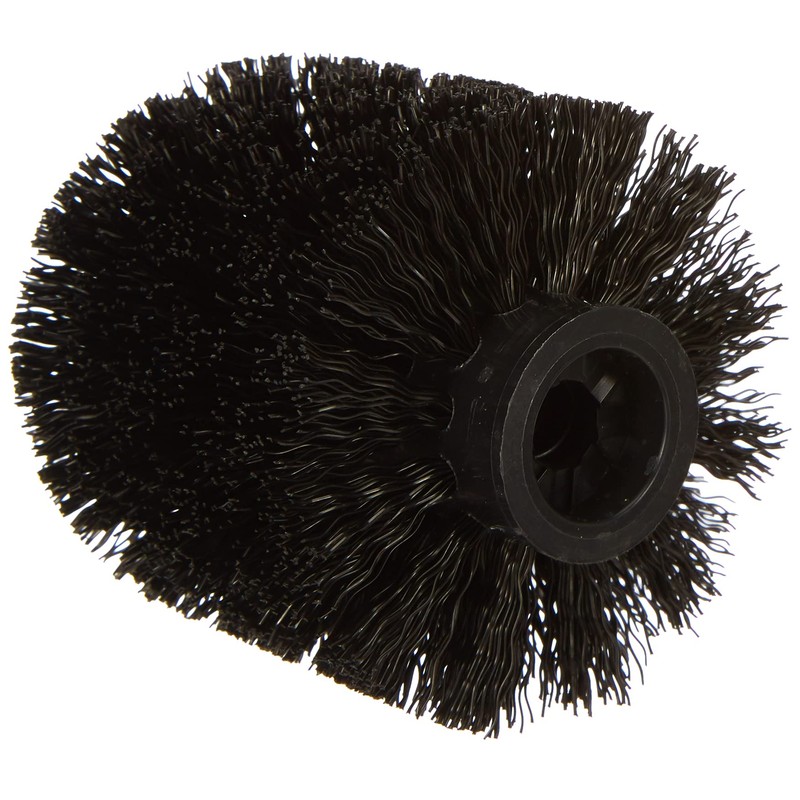 Tiger Toilet Brush Head Replacement Plastic Black Fits Various Series