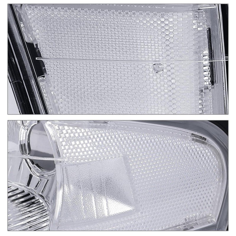 M-AUTO Headlights Assembly Compatible with 2004-2012 Chevy Colorado GMC Canyon,