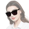 WEMOOTANTS Oversized Trendy Reading Sunglasses For Women 1.75+ Square UV