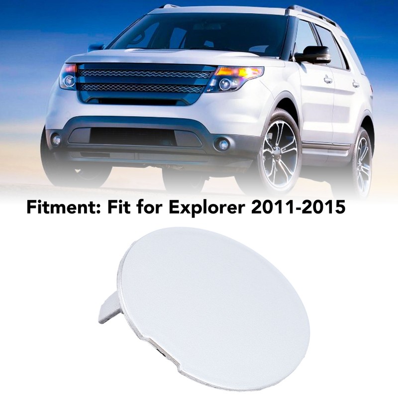 Front Tow Hook Eye Cover Cap BB5Z‑17A900‑APTM Sturdy Front Bumper
