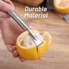 Stainless Steel Orange Peeler - Wide Using Fruit Slicer Cutter