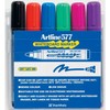 Artline 577, 157746, Whiteboard Markers, Bullet Nib, 2mm, Assorted, 6
