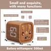 VEWINGL Cube Productivity Timer, 5/10/30/60 Min Presets + Custom Countdown,