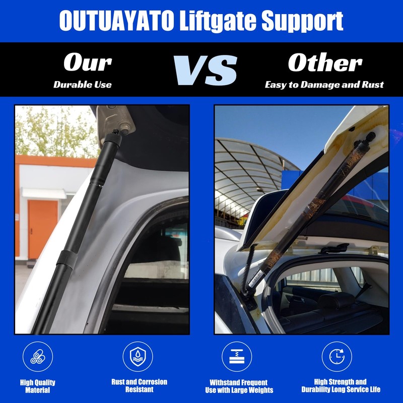 OTUAYAUTO Electric Rear Hatch Struts - Replacement for 2014-2019 Nissan