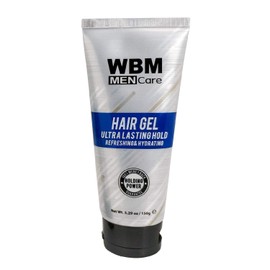 WBM Care Men Styling Hair Gel | Refreshing & Hydrating | for All Hair Types, 5.29 oz