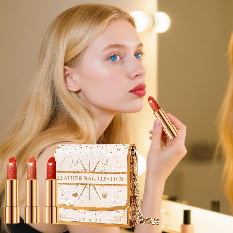 Lipstick Set, Matte Lipstick Set for Women - Waterproof Nude