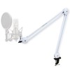 keepdrum MS138 Microphone Arm White + MS089 Microphone Spider for