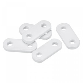 sourcing map Curtain Weights (17g), Drapery Iron Weight for Bathroom Home Curtains Tablecloth Flags, White, 10Pcs