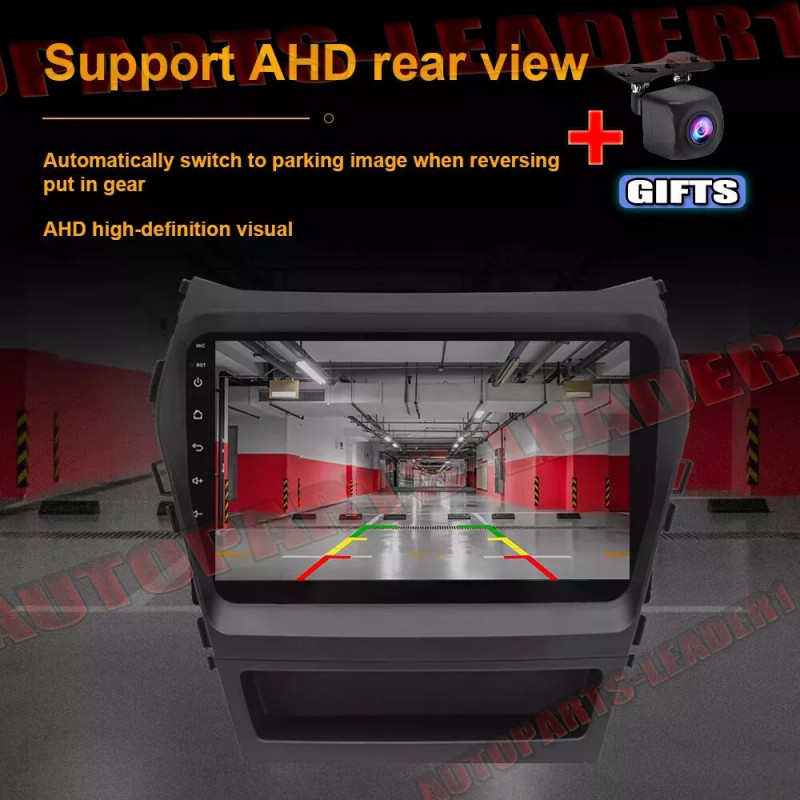 Unbranded For 2013-2017 Hyundai Santa Fe Android 12 CarPlay Car