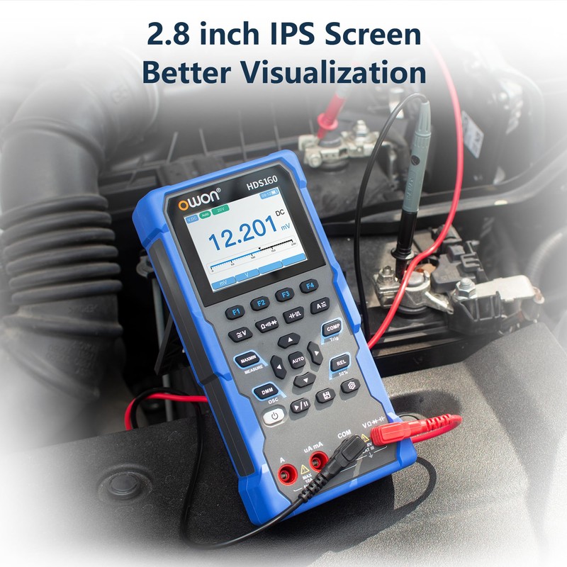 OWON Oscilloscope Multimeter OWON HDS160 60,000 Counts Display 2 in