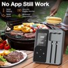 Meat Thermometer, Maypott Smart Wireless Bluetooth 2 Probes IP67 Waterproof