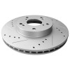 EXPPOWER Front Disc Brake Rotors + Brake Pads for Dodge