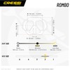 CRESSI Rombo, Clear/Clear