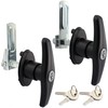 evan T-Handle Lock for Truck Cap Truck Canopy Camper Shell,