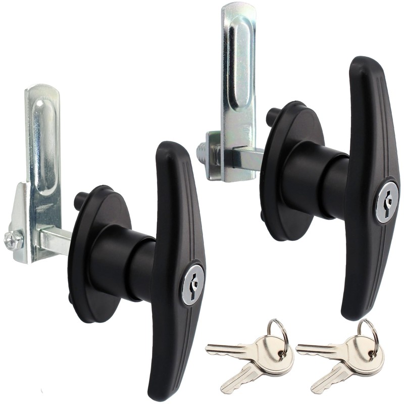 evan T-Handle Lock for Truck Cap Truck Canopy Camper Shell,