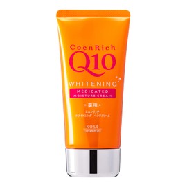 Kose Cosme Port Coen Rich Q10 White Hand Cream N 80g (Japan import)
