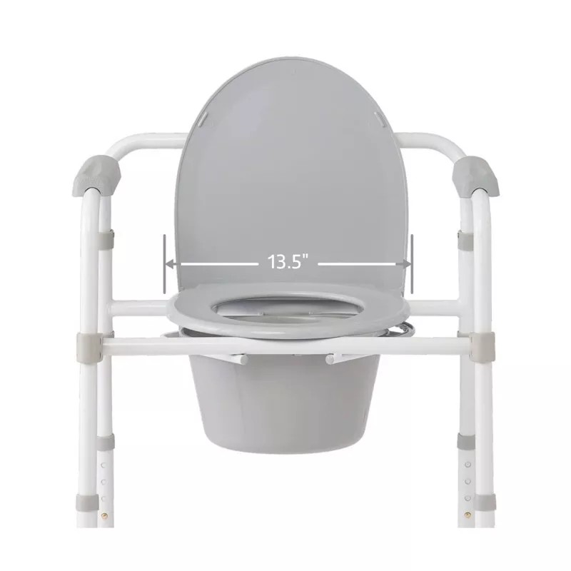Toilet Assistance Seniors Elderly Disabled Portable Folding Potty Chair Seat