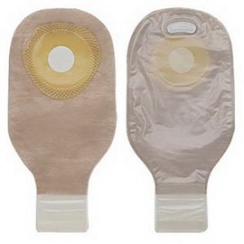 Hollister Inc 5088430 Premier 1-Piece Drainable Pouch Precut 1-3/16", Lock N Roll, Transparent,Hollister Inc - Box 10