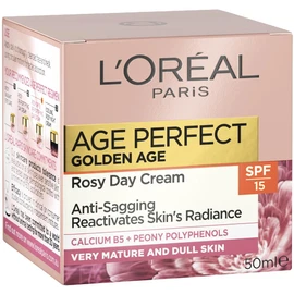 L'Oreal Paris Day Cream, with SPF15, Radiant Rosy Skin, for Mature to Dull Skin, Enriched with Ca
