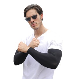 Karsaer G0112 Arm Cover, UV Protection, Unisex, Summer, UV Protection, Arm Sleeve, Arm Cover, For Running, Bicycling, Sports, Outdoors, UV Protection, Golf, Walking, Climbing, Breathable, Cool, Sun