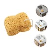 Baluue 2pcs Natural Honeycomb Bath Sponges for Gentle Exfoliation Scrubbing