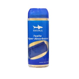 escualo l Toalla Deportiva l Toalla Absorbente l Plus l Secado rápido l Color Amarillo l Medida 66 x 43 cm