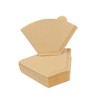 100 Count Cone Coffee Filters Unbleached Cone Filters Disposable Natural