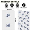 2Pcs Chinoiserie Dachshund Kitchen Towels, Weiner Dog Gifts for Women