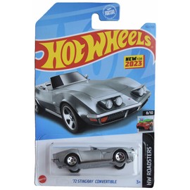Hot Wheels '72 Stingray Convertible, HW Roadsters 8/10 [Silver] 132/250