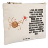 Mr. & Mrs. Panda Make-Up Bag Spider Agathe Motivation, White,