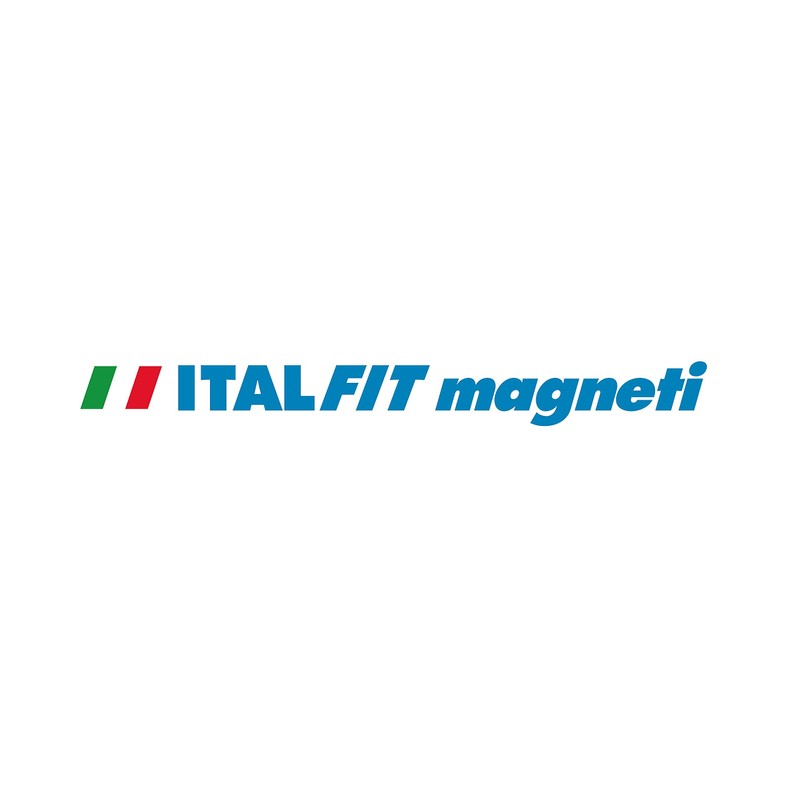 ITALFITMAGNETI Pack of 20 Writeable Magnetic Labels with Paper Insert