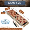 WE Games Senet Ancient Egyption Wooden Board Games, Strategy Board