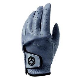 FAR&STRAIGHT Premium Cabretta Leather Men's Golf Glove - Exceptional Grip, Style, and Comfort (Navy, Medium)