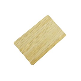 OUTLETISSIMO® NTAG216 NFC Cards Wood Bamboo ISO Progammable Hotel Pack of 10, wood, Elegant