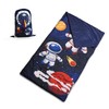 EXPRESSIONS Outer Space Kids Lightweight Indoor Slumber Bag/Sleeping Bag, Ultra-Soft