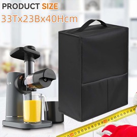 Dust Cover for Ninja Cold Press Juicer, for Ninja Juicer Machine JC151EU Protective Cover, Juicer Vegetable and Fruit Test Winner Dust Cover (33D x 23W x 40H cm)