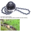65Mn Coil Chain Trimmer Head Garden Lawn Mower Accessory Coil