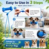 OKNIAO Dog Toys Dual-Action Teeth Cleaning Mouth Prop, Chew Toy