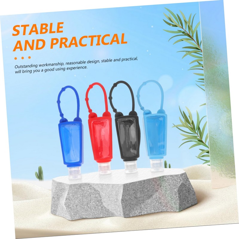 WOONEKY Purse Hand Keychain Holder 20pcs 30ml Travel Size Hand