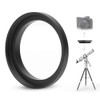 Telescope Adapter Ring, 1pc Black M48mm-M42mm Adapter Ring Aluminum Alloy