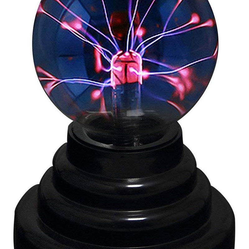 3 Inch USB Base Glass Electrostatic Ball Ion Ball Colorful