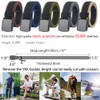 LionVII Elastic Belts Men Stretch Canvas Belt Durable Plastic Buckle