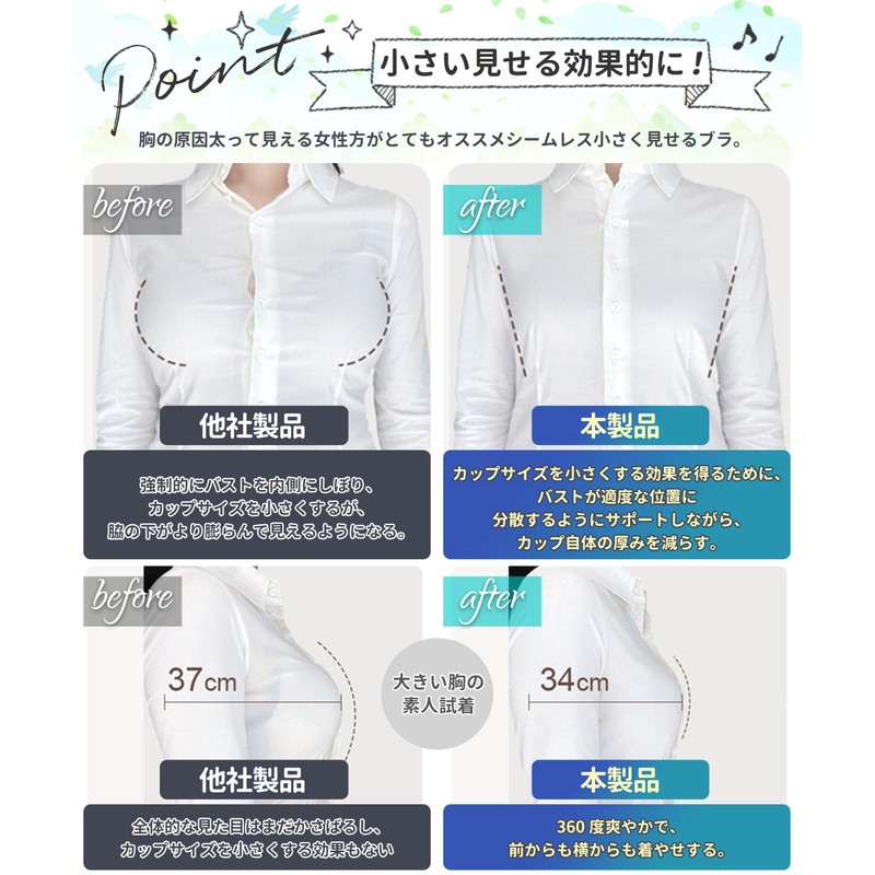APIKIE Bras That Make Your Breasts Smaller (2 Years Improvement