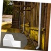 DOITOOL Sturdy Splash Block for Gutters Downspout Splash Rainwater Harvesting