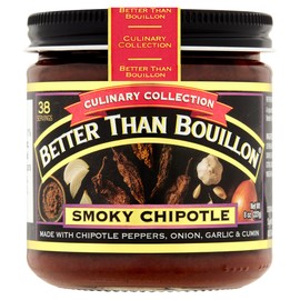Better Than Bouillon Culinary Collection Base, Smoky Chipotle Base, Contains 38 Servings Per Jar, 8-Ounce Glass Jar (Pack of 6)