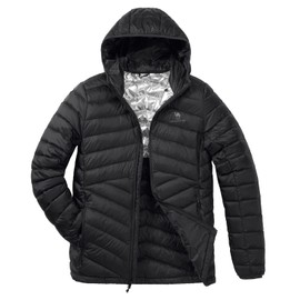 CAMEL CROWN Men's Packable Down Jacket Hooded Lightweight Retain Heat Puffer Insulated Coat for Travel Outdoor Hiking